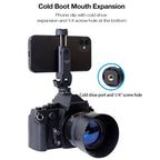 Cimapro Swivel Cold Boot Camera Phone Mount Bracket External Tripod