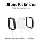 For GoPro Hero11 Black / HERO10 Black / HERO9 Black TELESIN Lens Filter, CPL, ND8/16/32, ND8/16/32+CPL