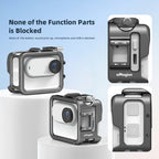 For Insta360 GO 3 aMagisn Metal Rabbit Cage Protection Bezel Accessories
