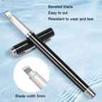 Pen Type Fiber Optic Cutter Tungsten Steel Cutting Knife Bare Fiber Cutting Cutting Knife, Beveled Blade