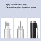 Pen Type Fiber Optic Cutter Tungsten Steel Cutting Knife Bare Fiber Cutting Cutting Knife, Beveled Blade