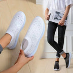 Spring and Autumn Rhinestone Flying Woven Women Sneakers Casual Breathable Shoes, 35, 37, 38, 39, 40, 41