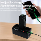 For DJI Mavic 3 Series LKTOP 200W 3-Channel Battery Charger, US Plug, EU Plug