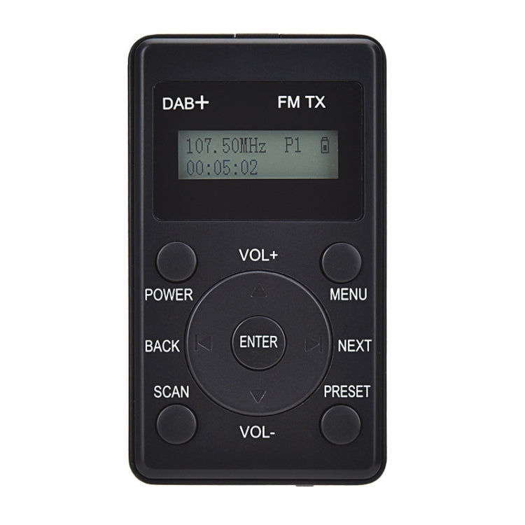 HanRongda HRD-100 Portable Digital Display DAB+ / DAB / FM Radio, HRD-100