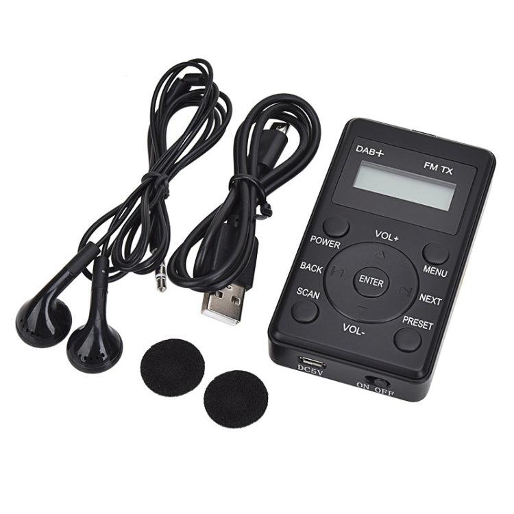HanRongda HRD-100 Portable Digital Display DAB+ / DAB / FM Radio, HRD-100