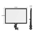 Pixel P50 Dual Color Temperature Flat Panel Fill Light 45W Soft Outdoor Shooting Fill Light For Straight Photography, Lamp+US Plug Adapter, Lamp+EU Plug Adapter, Lamp+UK Plug Adapter, Lamp+AU Plug Adapter