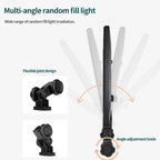Pixel P50 Dual Color Temperature Flat Panel Fill Light 45W Soft Outdoor Shooting Fill Light For Straight Photography, Lamp+US Plug Adapter, Lamp+EU Plug Adapter, Lamp+UK Plug Adapter, Lamp+AU Plug Adapter