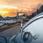 TELESIN Car Action Camera Holder Suction Cup 360 Degree Adjustable, TELESIN  Single