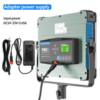Pixel P80 60W 2600-10000K 542 LEDs Photography Fill Light Support Mobile APP Remote Control, A Set+US Plug Adapter, A Set+EU Plug Adapter, A Set+UK Plug Adapter, A Set+AU Plug Adapter