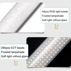 Pixel S24 RGB Fill Light Rod Handheld Portable Color Icelet Outdoor Videos Live Broadcast Studio Camera Stick Lamp, Standard Set+US Plug Adapter, Standard Set+EU Plug Adapter, Standard Set+UK Plug Adapter, Standard Set+AU Plug Adapter