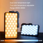 Pixel G3 Flat Panel RGB Fill Light Handheld Photography Camera Dimmable Desktop Mini Pocket Lamp