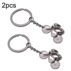 2pcs Simulated Bicycle Metal Key Chain, BY-333