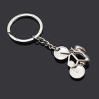 2pcs Simulated Bicycle Metal Key Chain, BY-333