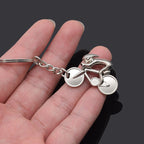2pcs Simulated Bicycle Metal Key Chain, BY-333