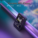 MP3 Music Player Bluetooth 5.0 Ebook Recorder MP4 Walkman, 8GB, 16GB, 32GB, 64GB