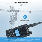 RETEVIS RA89 UV Dual-segment IP68 Waterproof Dual-guard Dual-standby Walkie Talkie