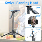 Pixel ST2 1.6m Anti Shake Selfie Stick Head Tripod Handheld Portable Folding Remote Control Outdoor Photo Stands, ST2