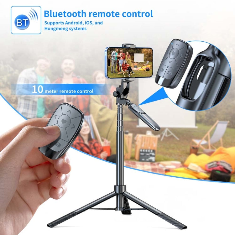 Pixel ST2 1.6m Anti Shake Selfie Stick Head Tripod Handheld Portable Folding Remote Control Outdoor Photo Stands, ST2