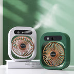 USB Charging Humidification Air Conditioner Fan Nano Spray Desktop Portable Cooling Fan