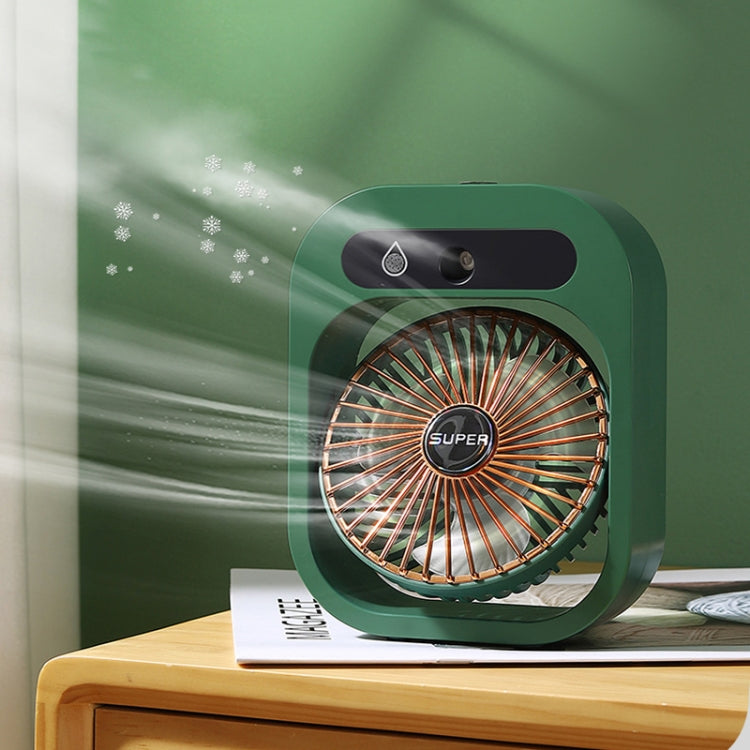 USB Charging Humidification Air Conditioner Fan Nano Spray Desktop Portable Cooling Fan