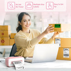 Phomemo PM246S Address Label Printer Thermal Paper Express E-Manifest Printer, US, EU