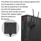 2.4GHz 5GHz 6DBI Magnetic Suction WiFi Antenna PCI-E WiFi Network Card, 6DBI