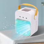 Mini Desktop Air Conditioner Fan Household Spray Humidification Air Cooler