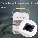 Mini Desktop Air Conditioner Fan Household Spray Humidification Air Cooler