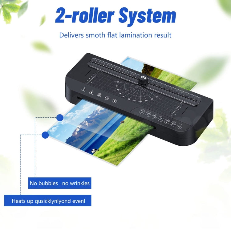 FN338 A4/A5/A6 Photo Laminator With 4 Levels Of Thickness Optional Preheating Alarm, FN338