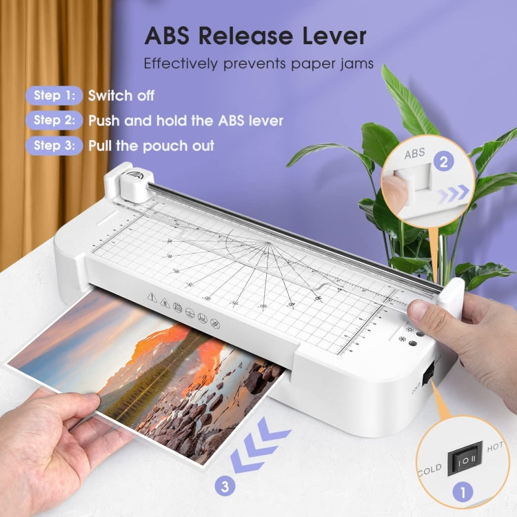 FN336  A4/A5/A6 Laminating Machine Lamination Thickness Within 0.5mm, FN336