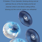 12v/24v Car Fan USB Interface Powerful Double Head Electric Fan