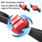 Ring Shape Bicycle Aluminum Alloy Mobile Phone Holder Motorcycle Navigation Bracket