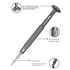MECHANIC iMini Series Mobile Phone Repair Glasses Screw Batch Clock Tool, Five Star 0.8, Triangle 0.6, Phillips 1.5, Phillips 1.2, Phillips 2.5, T2