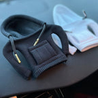 2pcs Car Gear Shift Brake Handle Hoodie Decorative Cover