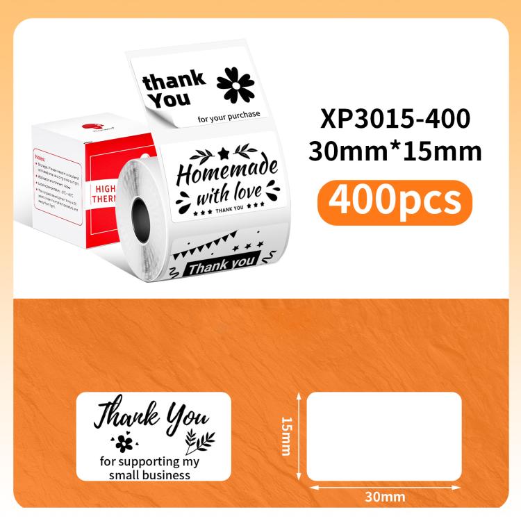 Thermal Labels For M110 Printer, Phomemo 10x20mm-1280pcs, Phomemo 25x15mm-400pcs, Phomemo 30x15mm-400pcs, Phomemo 30x20mm-320pcs, Phomemo 30x30mm-230pcs, Phomemo 30x40mm-180pcs, Phomemo 40x15mm-400pcs, Phomemo 40x30mm-230pcs, Phomemo 40x40mm-180pcs    ...