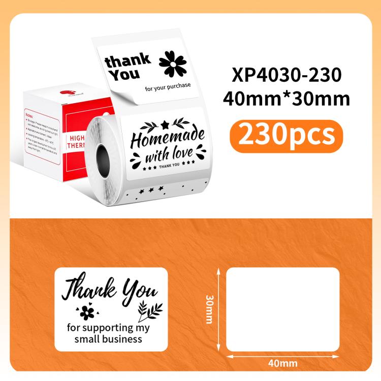 Thermal Labels For M110 Printer, Phomemo 10x20mm-1280pcs, Phomemo 25x15mm-400pcs, Phomemo 30x15mm-400pcs, Phomemo 30x20mm-320pcs, Phomemo 30x30mm-230pcs, Phomemo 30x40mm-180pcs, Phomemo 40x15mm-400pcs, Phomemo 40x30mm-230pcs, Phomemo 40x40mm-180pcs    ...