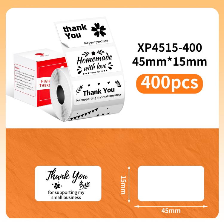 Thermal Labels For M110 Printer, Phomemo 10x20mm-1280pcs, Phomemo 25x15mm-400pcs, Phomemo 30x15mm-400pcs, Phomemo 30x20mm-320pcs, Phomemo 30x30mm-230pcs, Phomemo 30x40mm-180pcs, Phomemo 40x15mm-400pcs, Phomemo 40x30mm-230pcs, Phomemo 40x40mm-180pcs    ...