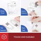 Thermal Labels For M110 Printer, Phomemo 10x20mm-1280pcs, Phomemo 25x15mm-400pcs, Phomemo 30x15mm-400pcs, Phomemo 30x20mm-320pcs, Phomemo 30x30mm-230pcs, Phomemo 30x40mm-180pcs, Phomemo 40x15mm-400pcs, Phomemo 40x30mm-230pcs, Phomemo 40x40mm-180pcs    ...