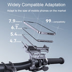 Aluminum Alloy Motorcycle Shockproof Mobile Phone Holder Bicycle Cycling Navigation Bracket