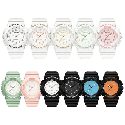 SANDA Small Fresh Digital All-match Waterproof Luminous Student Watch