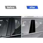 For 2014-2018 BMW X6 F16 Universal B-pillar Decorative Sticker for Left and Right Drive