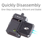 XILETU  PQ-38 Quick Release Plate Base Tripod Slider Mount Adapter, PQ-38 Quick Release Plate