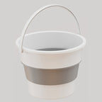 Medium 10L Folding Thickened Portable Plastic Bucket Outdoor Fishing Barrel Car Travel Wash Barrel, Medium 10L