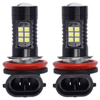 1pair Automotive High-power LED White Light Fog Lamp, H11