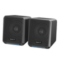 Havit A20 Plus Colorful Ambient Light Wired Computer Audio Stereo Surround Sound Speaker, Black
