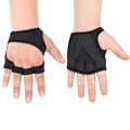 Weightlifting Dumbbell Horizontal Bar Anti-cocoon Anti-slip Wrist Fitness Gloves, M, L, XL