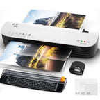 Osmile SL299 A4 Laminator Machine Set With 15 Laminating Pouches Paper Cutter Corner Rounder, 3-in-1 Set