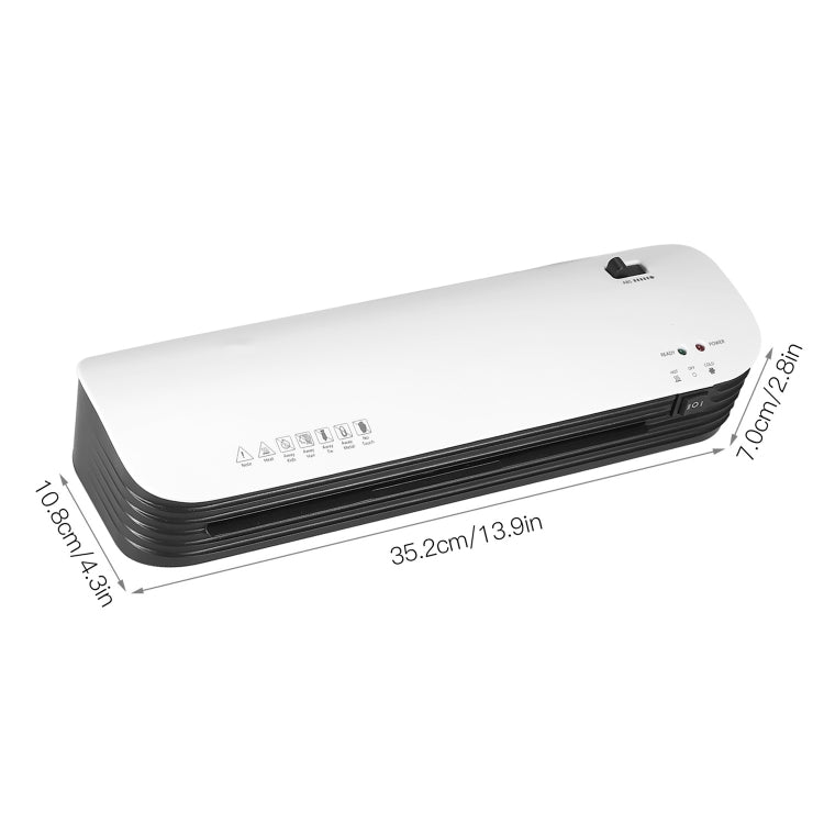 Osmile SL299 A4 Laminator Machine Set With 15 Laminating Pouches Paper Cutter Corner Rounder, 3-in-1 Set