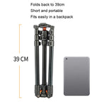 DSLR Tripod Photography Stand Portable Cell Phone Micro SLR Tripod, K268+KJ36