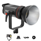 TRIOPO M200Bi Dual Color Temperature Live Broadcast Light Lamp Indoor Photography Lamp, EU Plug, US Plug, UK Plug